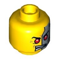 Lego hlava, žlutá (6057691)